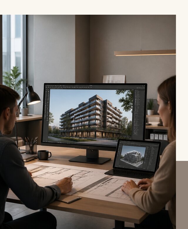 3D визуализация архитектуры и объектов строительства в Кузнецке