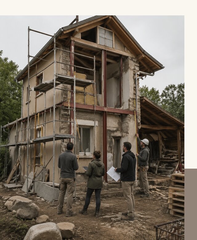 Реконструкция загородного дома под ключ в Кузнецке от бюро